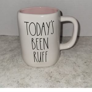 Rae Dunn Today's Been Ruff Ceramic Mug